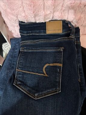 American Eagle Outfitters Dark Indigo Skinny Jeans